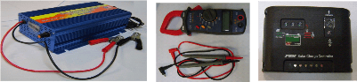 Battery Charger, Power Inverter & Clamp Meter